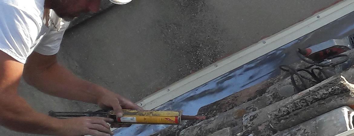 Réparation fuites, étanchéité de toiture