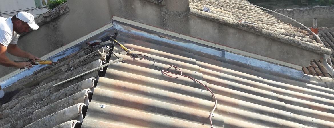 Réparation de toiture, Luberon, Vaucluse