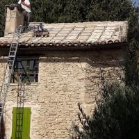 Chantier toiture complète l'île sur la Sorgue
