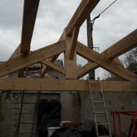 Chantier toiture complète l'île sur la Sorgue