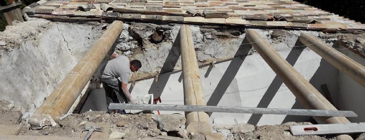 Travaux de charpentes, Luberon, Vaucluse