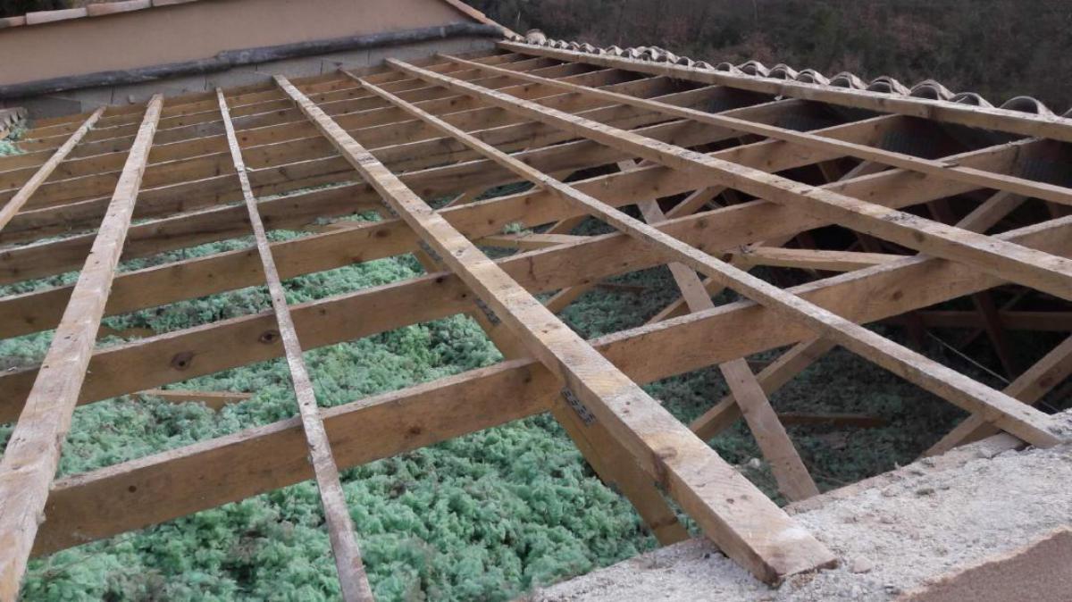 Isolation des combles, Luberon, Vaucluse