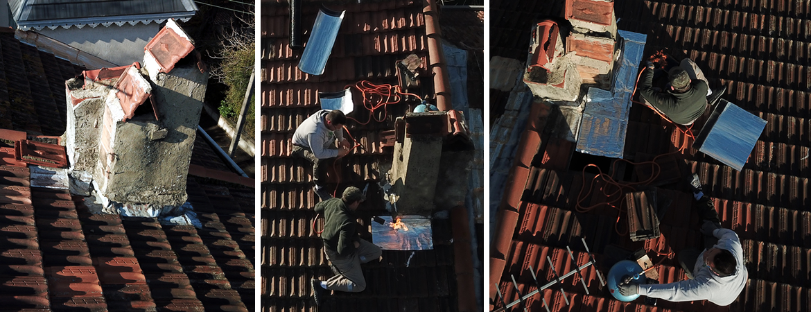 Réparation fuites, étanchéité toiture, Luberon, Vaucluse