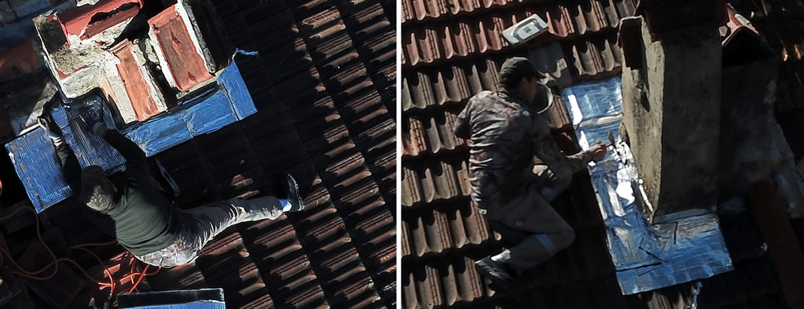 Réparation fuites, étanchéité toiture, Luberon, Vaucluse